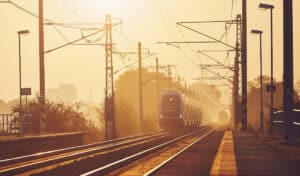 Don't give up on love, I told a young woman on a train stattion.